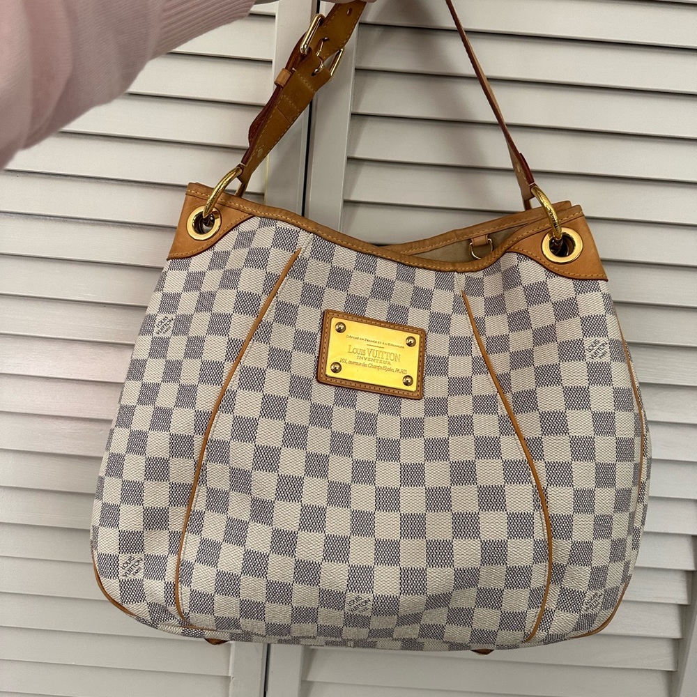 Original Louis Vuitton Damier Azur Galliera in perfect condition.